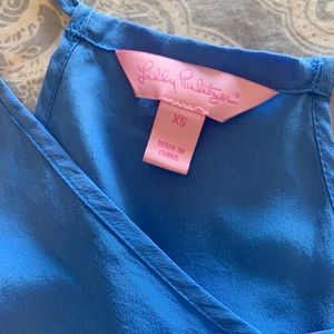 Lilly Pulitzer silk tank size xs